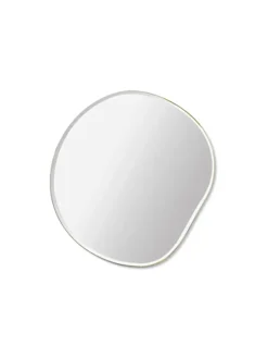 Ferm Living Pond Mirror lille, Brass fra> Spejle