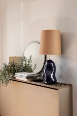 Ferm Living Pond Mirror lille, Brass fra> Spejle