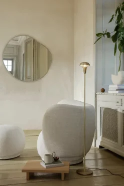 Ferm Living Pond Mirror XL, Brass fra><noscript><img width=