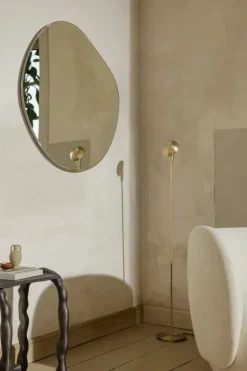Ferm Living Pond Mirror XL, Brass fra><noscript><img width=