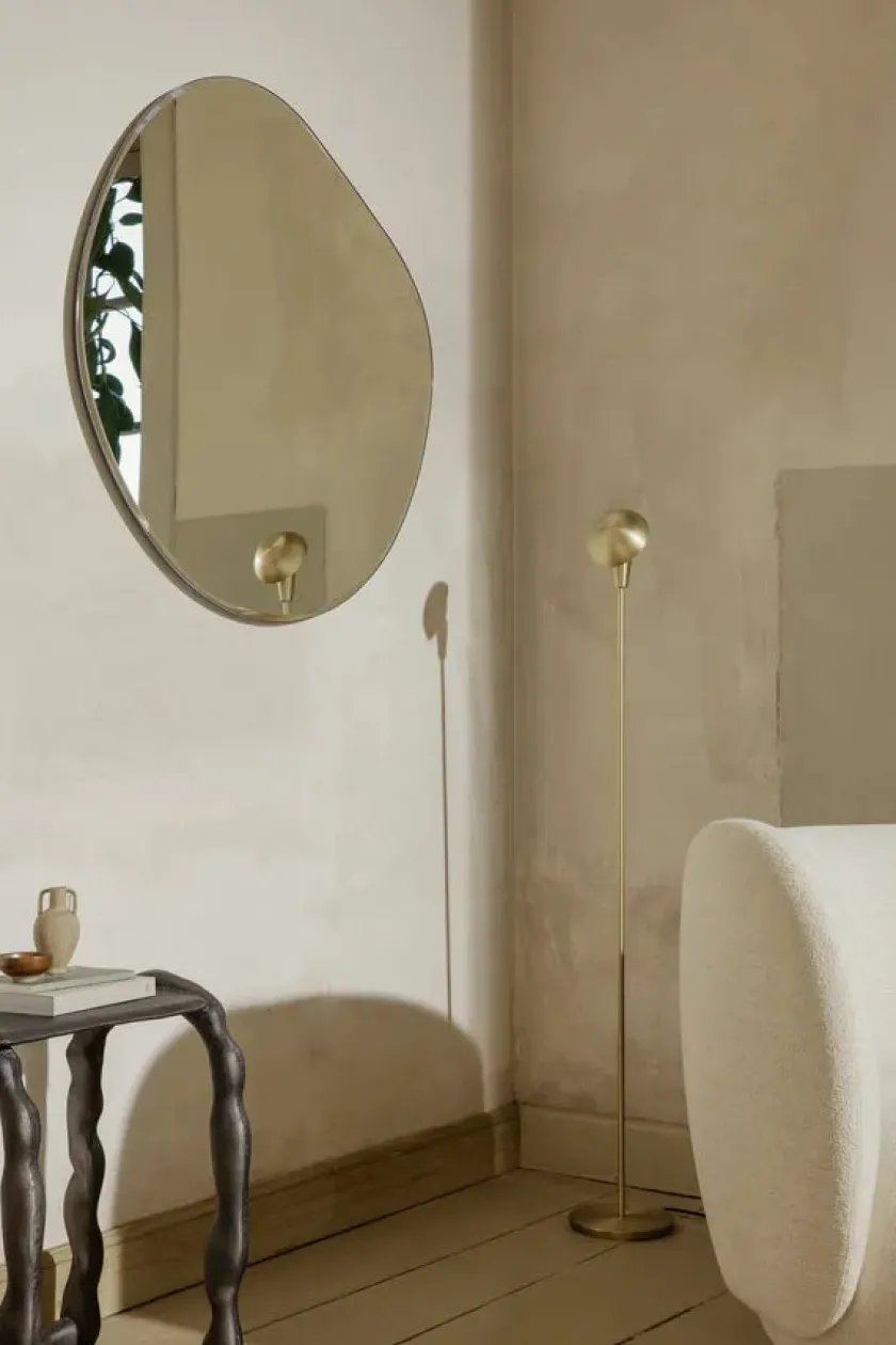 Ferm Living Pond Mirror XL, Brass fra> Gaver Til Hende|Spejle