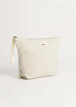 Aiayu Pouch Cotton Slub, Nature fra> Toilettasker|Toilettasker