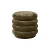 Ferm Living Pouf Round, faded velvet fra> Puffer|Sofaer