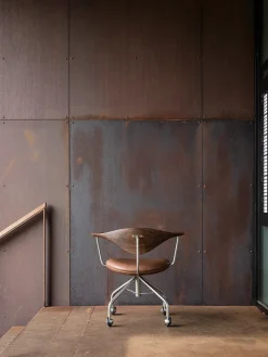 PP Møbler PP502 Kontordrejestol af Hans J. Wegner><noscript><img width=