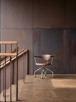 PP Møbler PP502 Kontordrejestol af Hans J. Wegner><noscript><img width=
