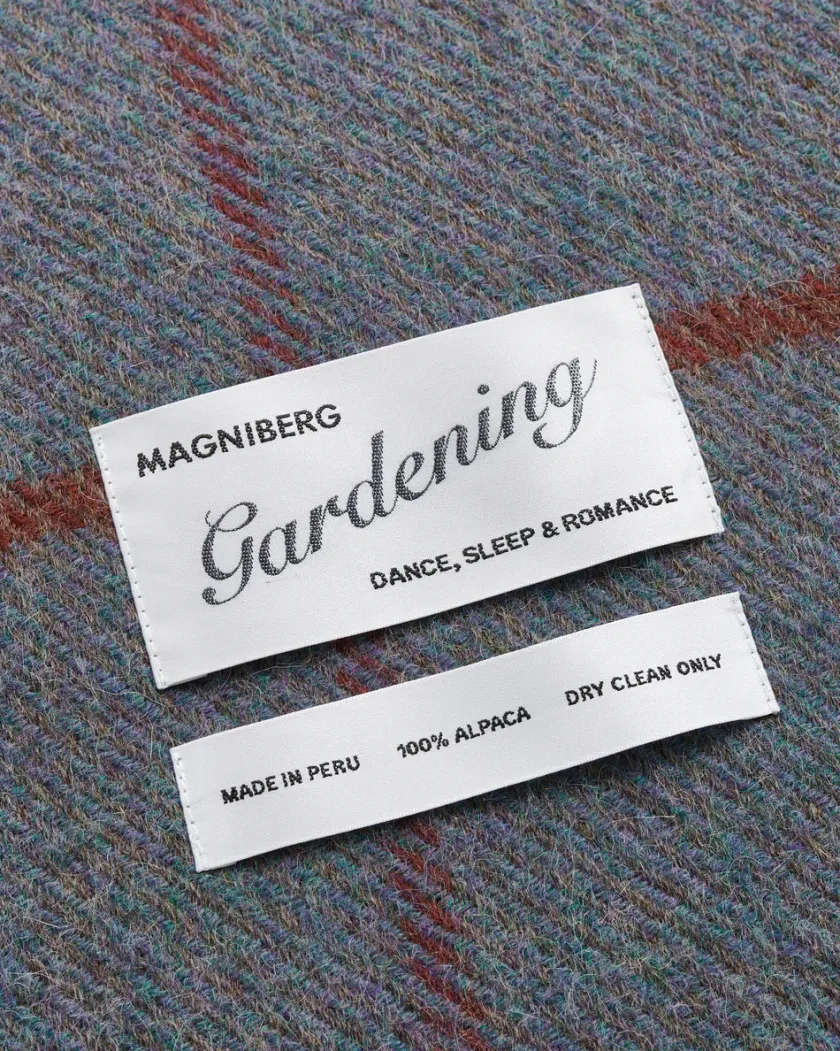 Magniberg Princess blanket - Sage beige fra> Gaver Til Hende|Puder Og Plaider