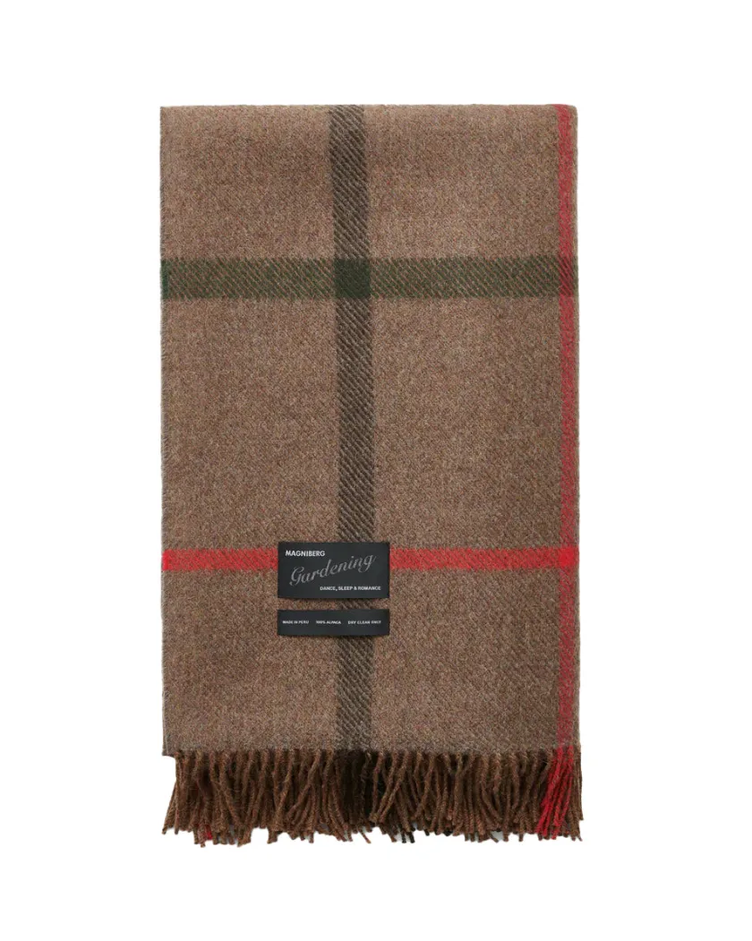Magniberg Princess blanket - Sage beige fra> Gaver Til Hende|Puder Og Plaider