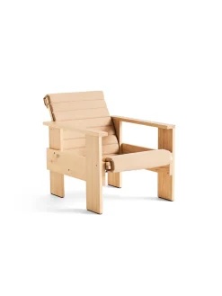 HAY Quilted sædehynde til Crate Loungechair, Sky Grey fra><noscript><img width=