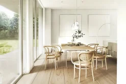 Thonet 210R Armstol, ask fra><noscript><img width=
