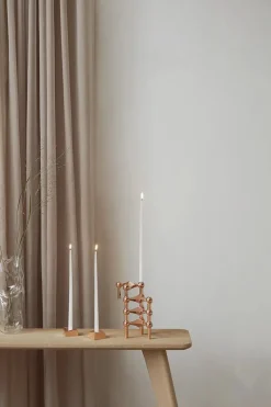 STOFF Nagel Reflect Lysestage, rosa guld fra><noscript><img width=