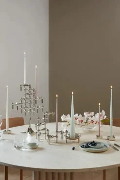 STOFF Nagel Reflect Lysestage, sort krom fra><noscript><img width=