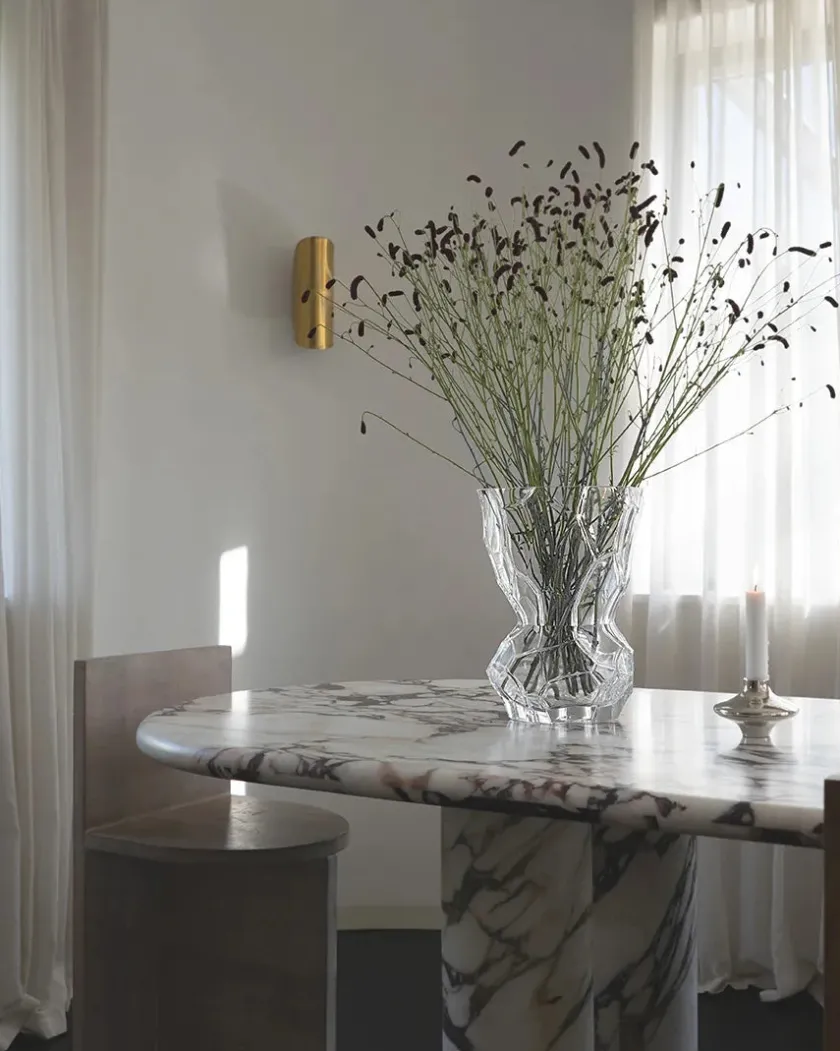 Hein Studio Reflection Vase, metallic glas fra> Vaser