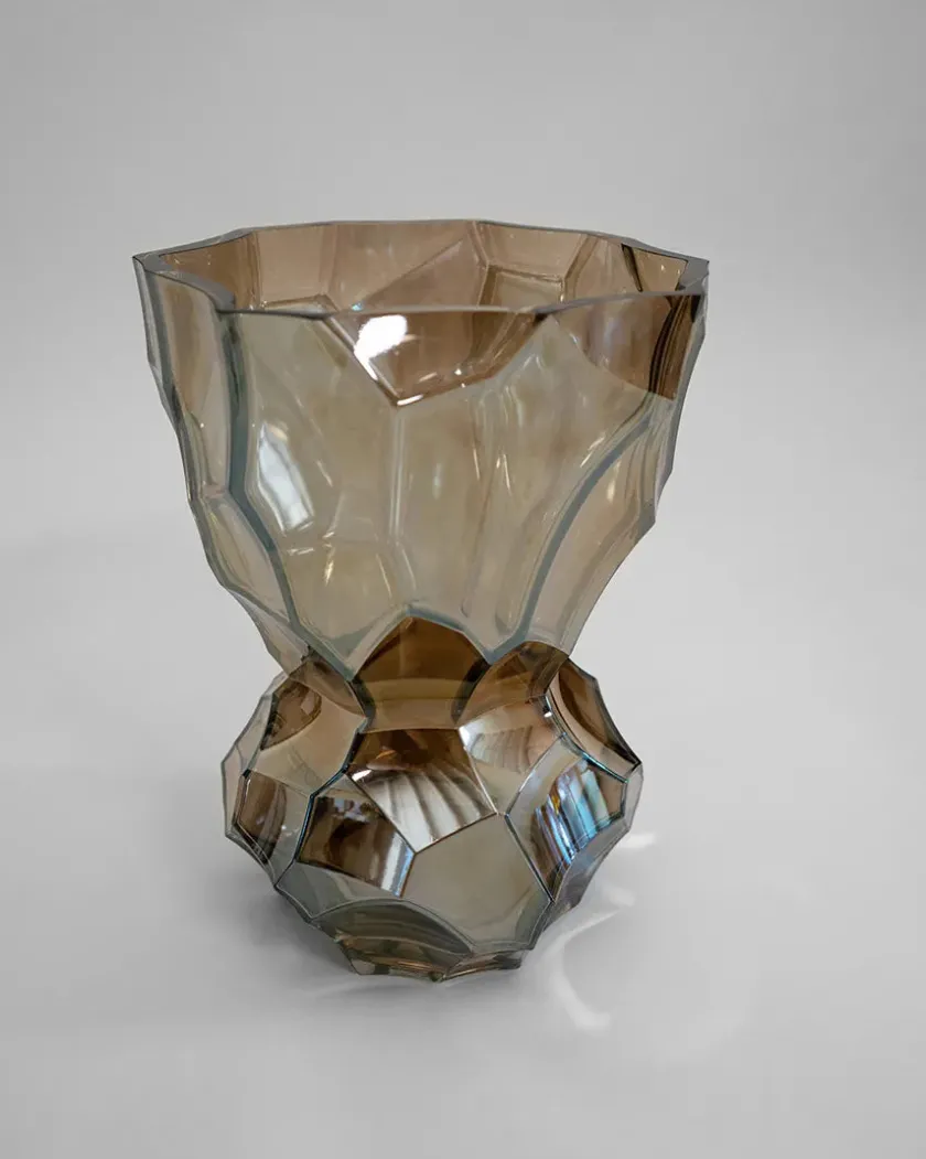 Hein Studio Reflection Vase, new smoke fra> Vaser