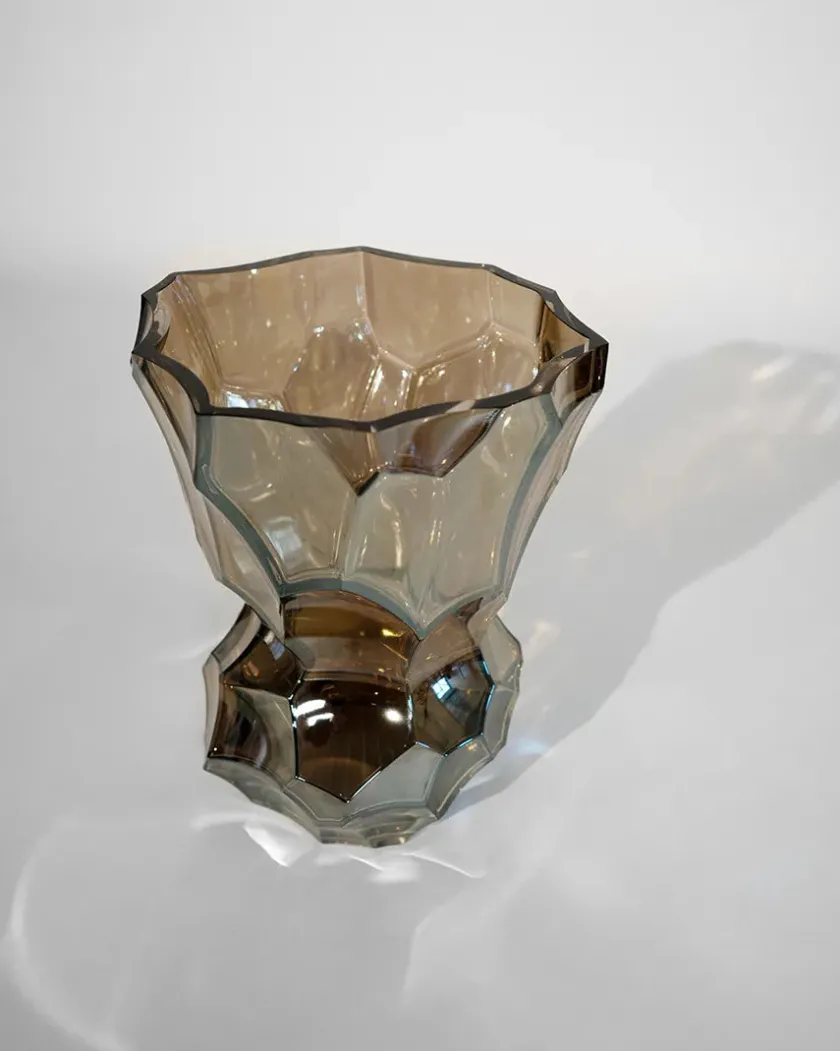 Hein Studio Reflection Vase, new smoke fra> Vaser