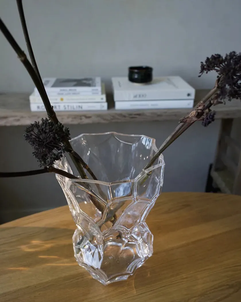 Hein Studio Reflection Vase, new smoke fra> Vaser