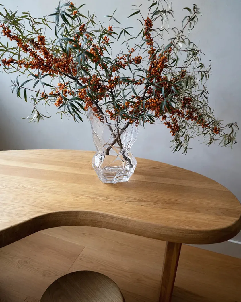 Hein Studio Reflection Vase, new smoke fra> Vaser