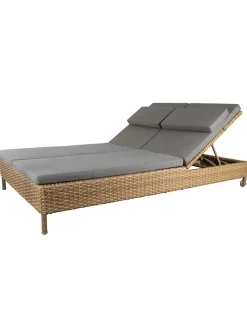 Cane-line Rest Dobbelt Solvogn inkl. hynde fra><noscript><img width=