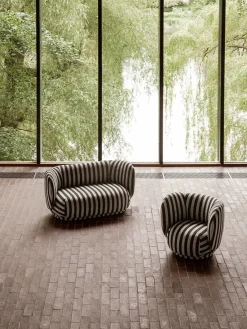 Ferm Living Rico Lounge Chair, soft bouclé fra><noscript><img width=