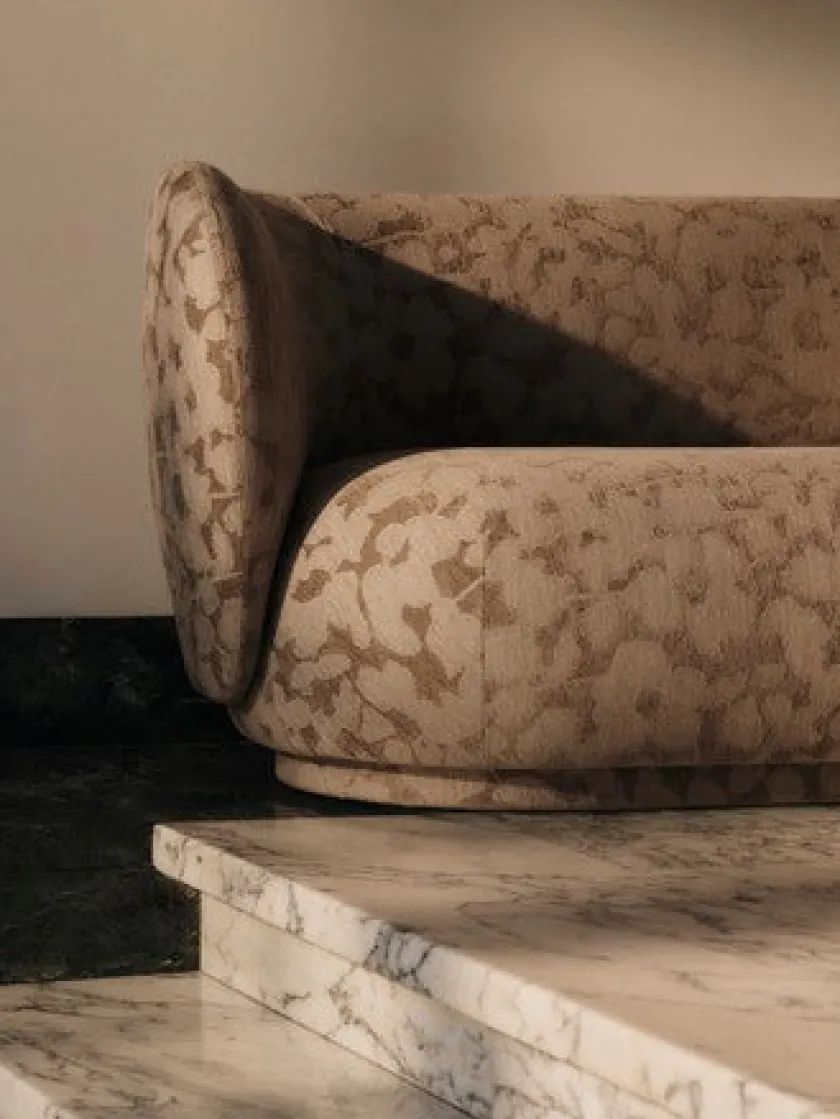 Ferm Living Rico Sofa 2-seater Cilla Taupe fra> Sofaer