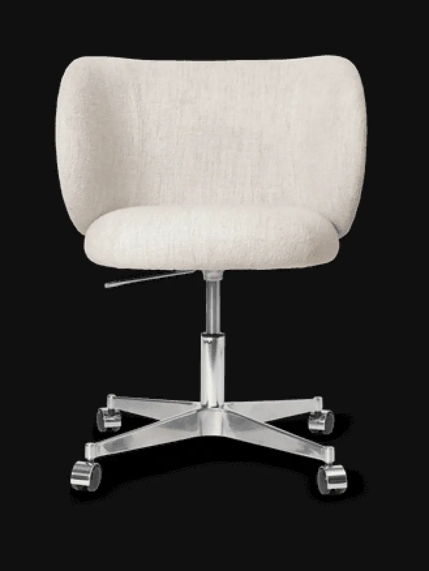 Ferm Living Rico Spisebordsstol w. Castors fra> Spisebordsstole