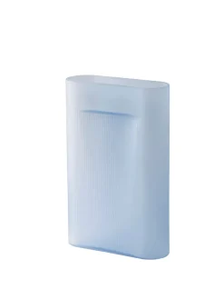 Muuto Ridge Vase, white frosted glass fra><noscript><img width=