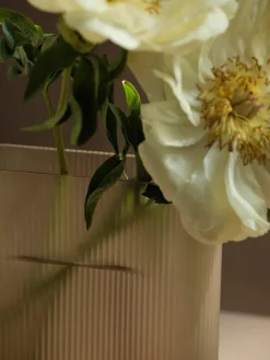Muuto Ridge Vase, white frosted glass fra><noscript><img width=