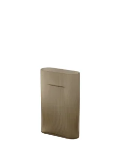 Muuto Ridge Vase, white frosted glass fra><noscript><img width=