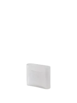 Muuto Ridge Vase, white frosted glass fra><noscript><img width=