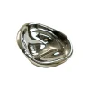 Hein Studio Ripple Knob Small, silver fra> Knagerækker|Entrémøbler