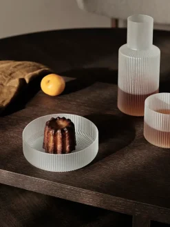 Ferm Living Ripple Serving Bowls Clear, sæt á 4 fra><noscript><img width=