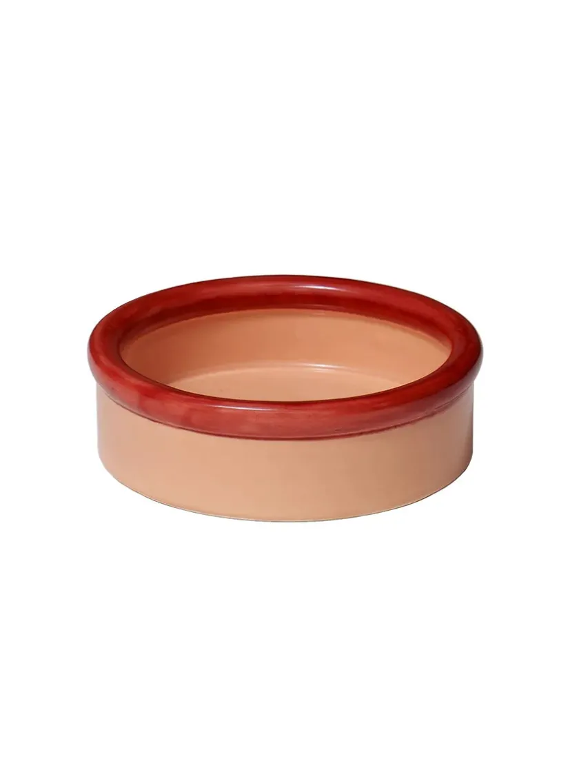 Nine ROD bowl, coral/dark blue fra> Service