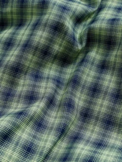 Magniberg Rodeo Duvet Cover, neon blue check fra><noscript><img width=