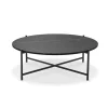 Handvärk Round Coffee Table 90, sort marmor fra HANDVÄRK> Sofaborde