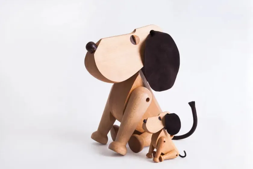 Architectmade Rufus hund fra> Figurer
