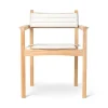 Carl Hansen & Søn Ryghynde til AH502 Outdoor Spisebordsstol fra> Havehynder