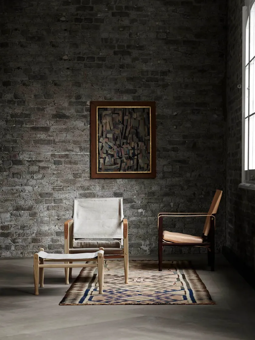 Carl Hansen & Søn Safaristolen af Kaare Klint> Loungestole|Lænestole