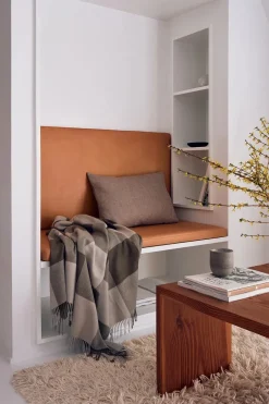 Silkeborg Uldspinderi Santa Fe Plaid, limestone fra><noscript><img width=