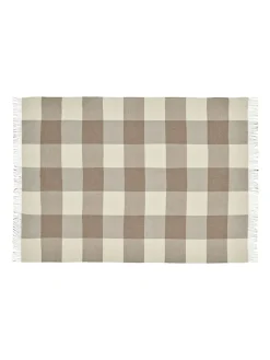 Silkeborg Uldspinderi Santa Fe Plaid, walnut brown fra><noscript><img width=