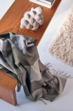 Silkeborg Uldspinderi Santa Fe Plaid, walnut brown fra><noscript><img width=