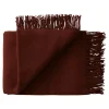 Silkeborg Uldspinderi Season Plaid, beetroot fra> Puder Og Plaider