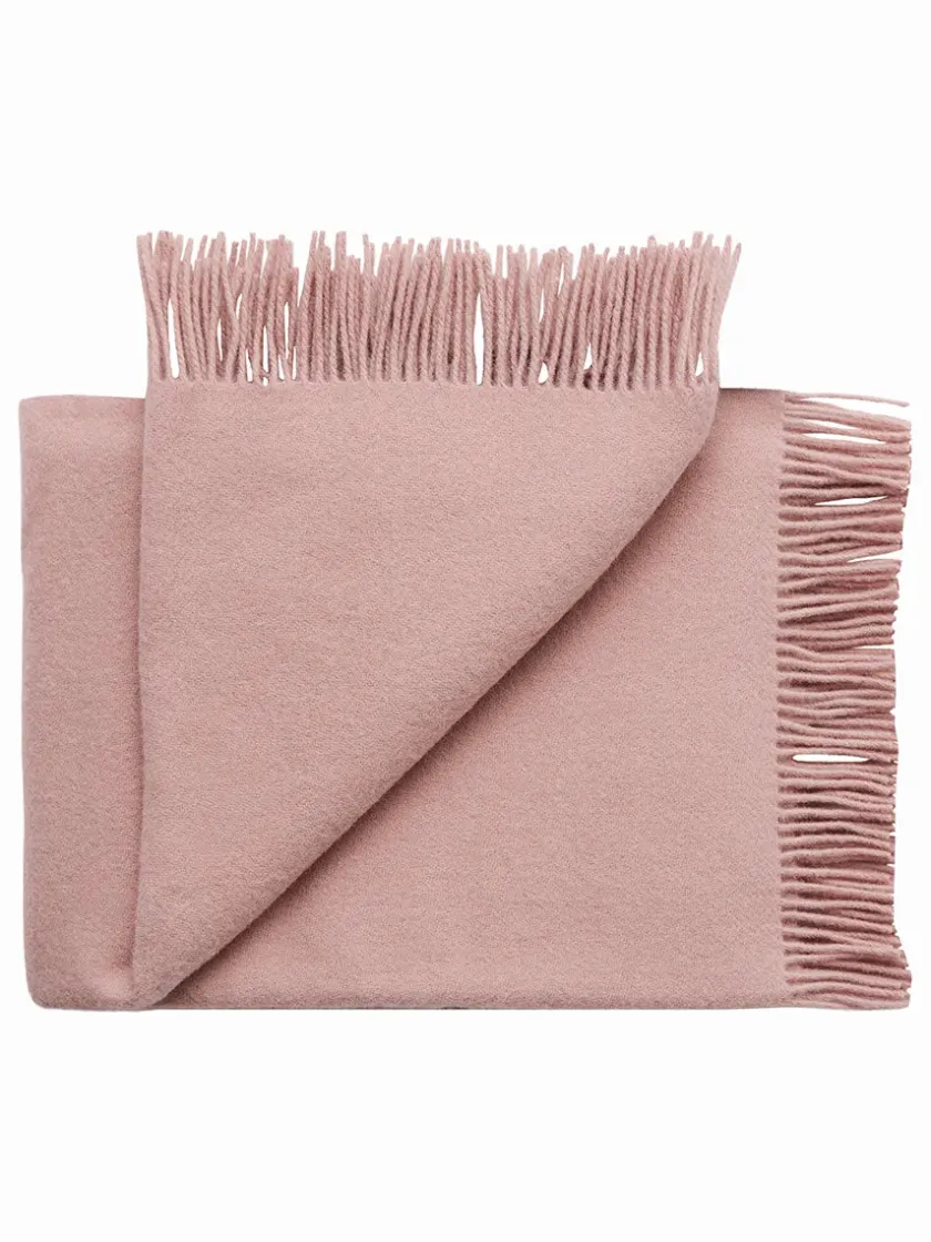 Silkeborg Uldspinderi Season Plaid, moss fra> Puder Og Plaider
