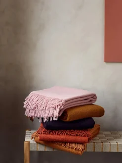 Silkeborg Uldspinderi Season Plaid, rust fra><noscript><img width=