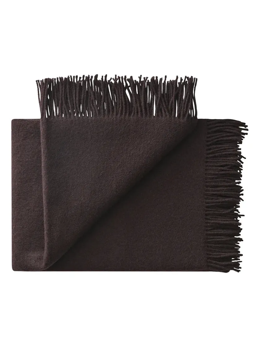 Silkeborg Uldspinderi Season Plaid, rust fra> Puder Og Plaider