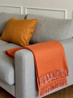 Silkeborg Uldspinderi Secret Plaid, lime/moss fra><noscript><img width=