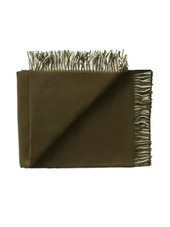 Silkeborg Uldspinderi Secret Plaid, lime/moss fra><noscript><img width=