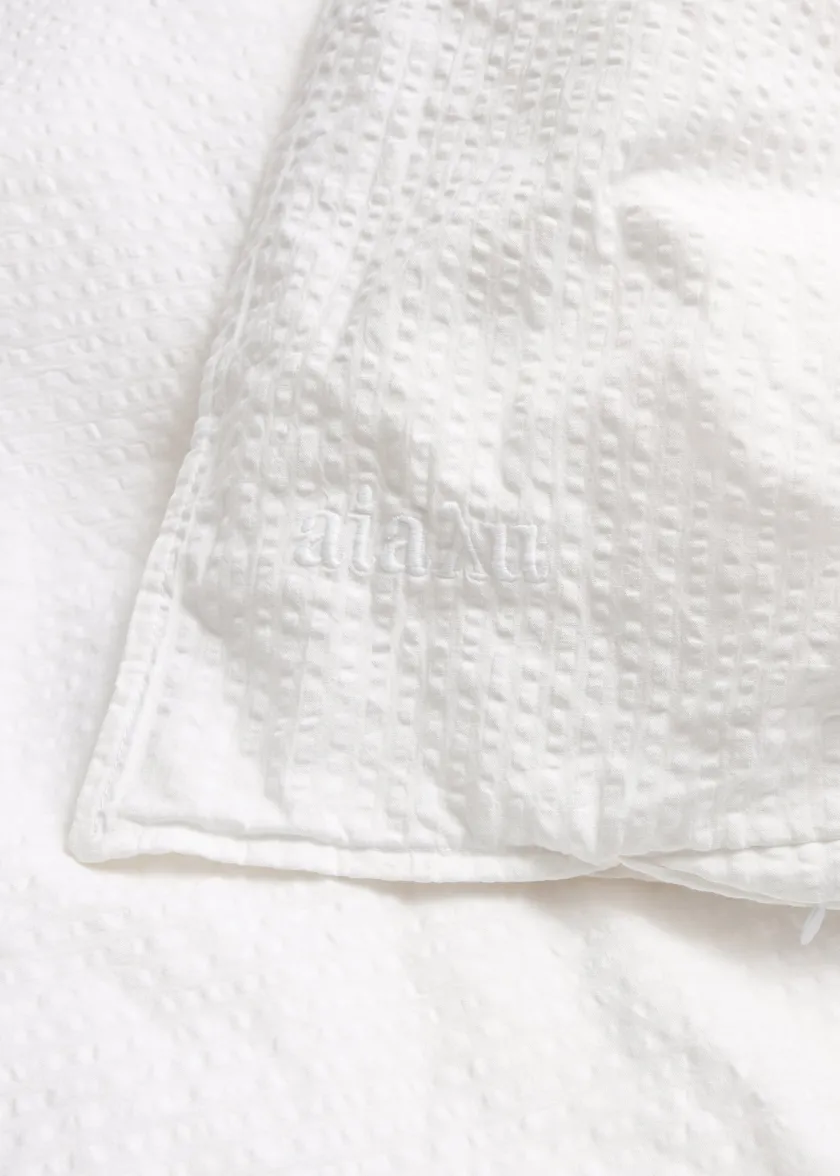 Aiayu Sengelinned Seersucker - white fra> Gaver Til Ham|Gaver Til Hende
