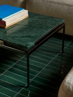 &Tradition Sett LN12 Sofabord, verde guatemala marble/chrome fra><noscript><img width=