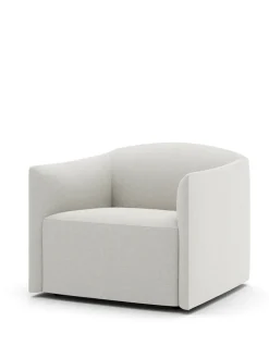 New Works Shore Lounge Chair Extended Base, lava rock fra><noscript><img width=