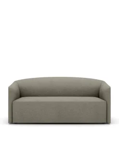 New Works Shore Sofa 2 Seater Extended Base, taupe fra> Sofaer