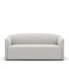 New Works Shore Sofa 2 Seater Extended Base, quill fra> Sofaer